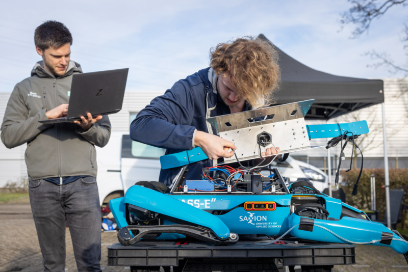 SAXION wint Pro-motor Award 2024 met robotinspectie voor gasleidingen